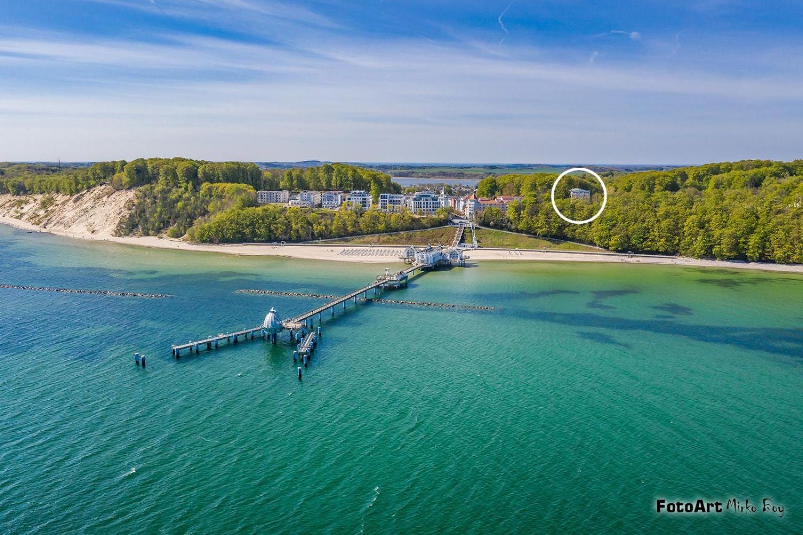 Studio 28, Residenz Seeblick Mit Seitlichen Ostseeblick Sellin  Exterior foto